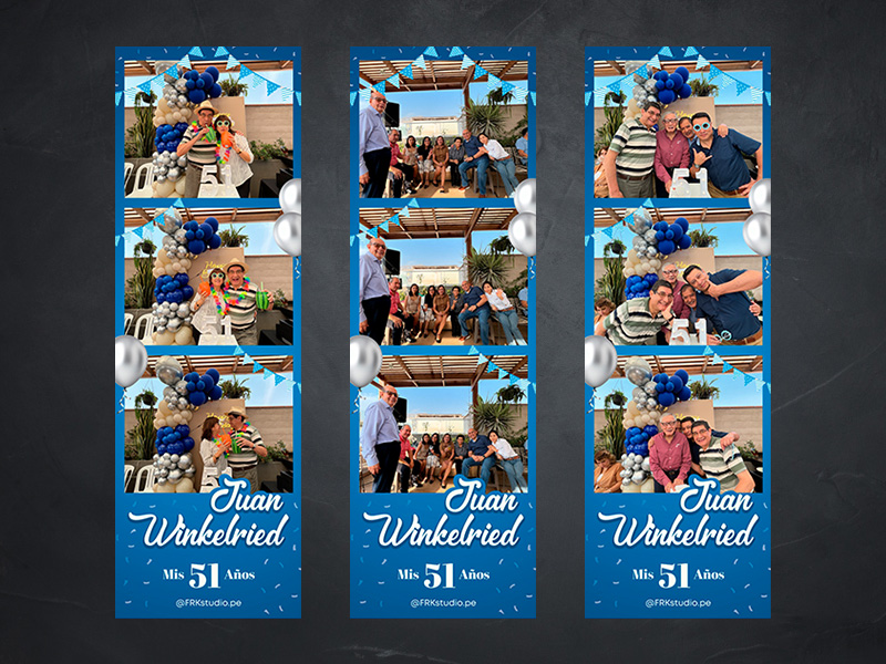Photobooth para cumpleaños en Lima – GIF Booth animado